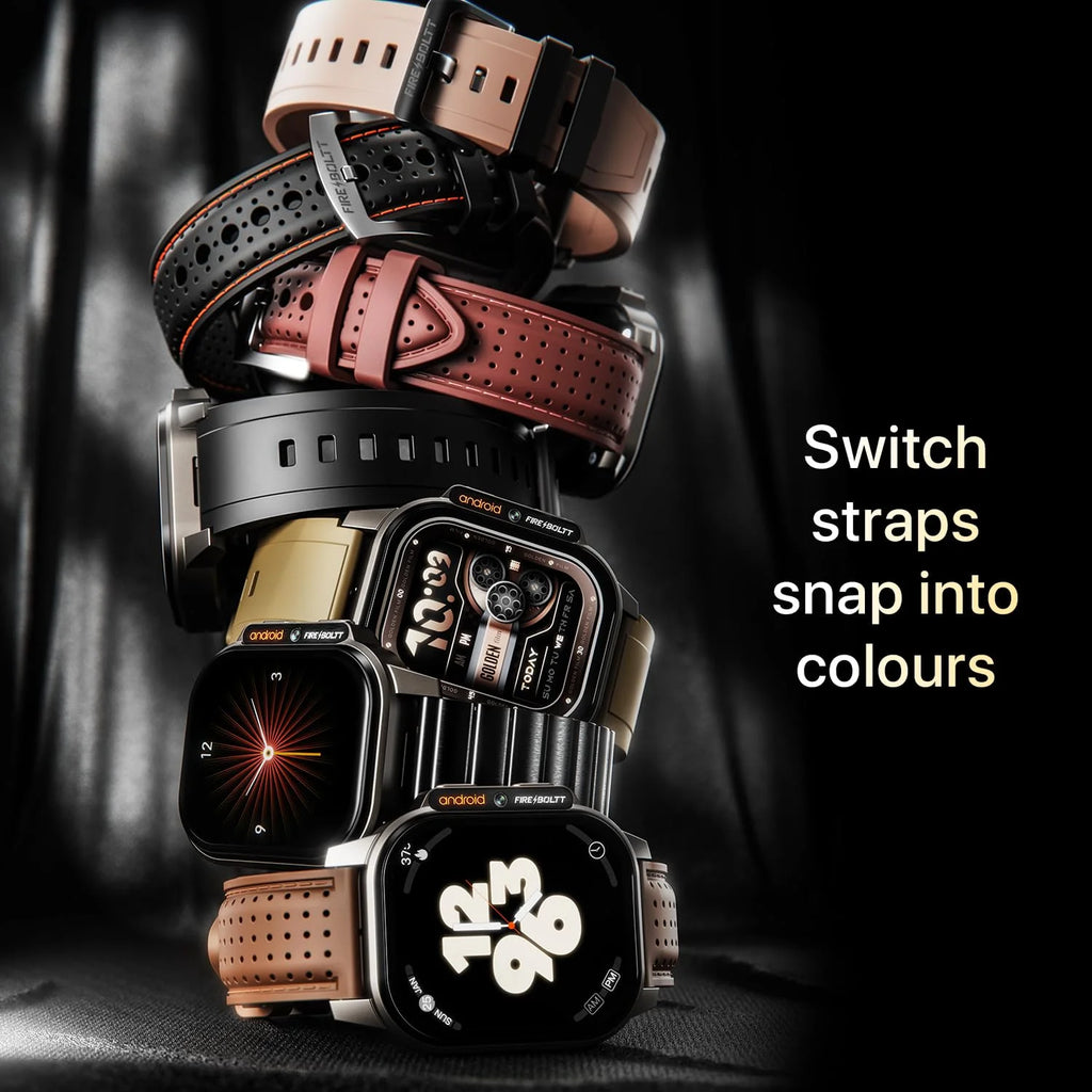 Fire-Boltt (5G SIM) Smartwatch | All-in-One Android & IOS|  4/64GB (FREE STRAP🎁)