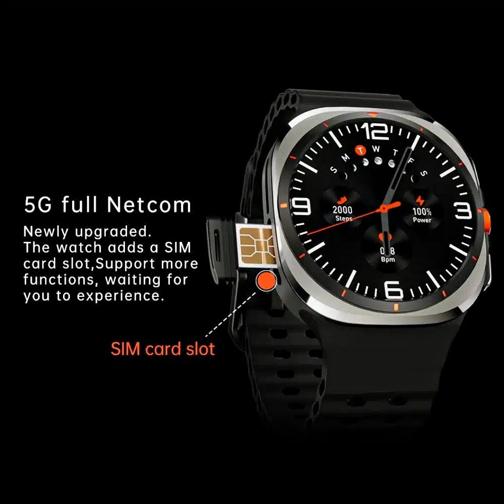 Galaxy Watch 7 Ultra (5G SIM) Camera Smartwatch | All-in-One Android & IOS| 8/128GB (Free Keychain🎁)