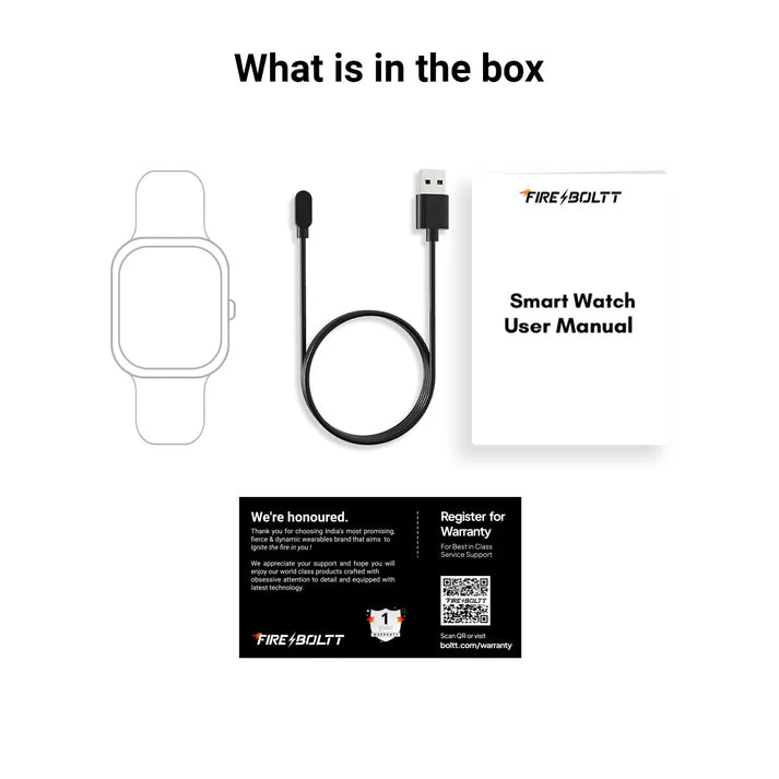 Fire-Boltt (5G SIM) Smartwatch | All-in-One Android & IOS|  4/64GB (FREE STRAP🎁)